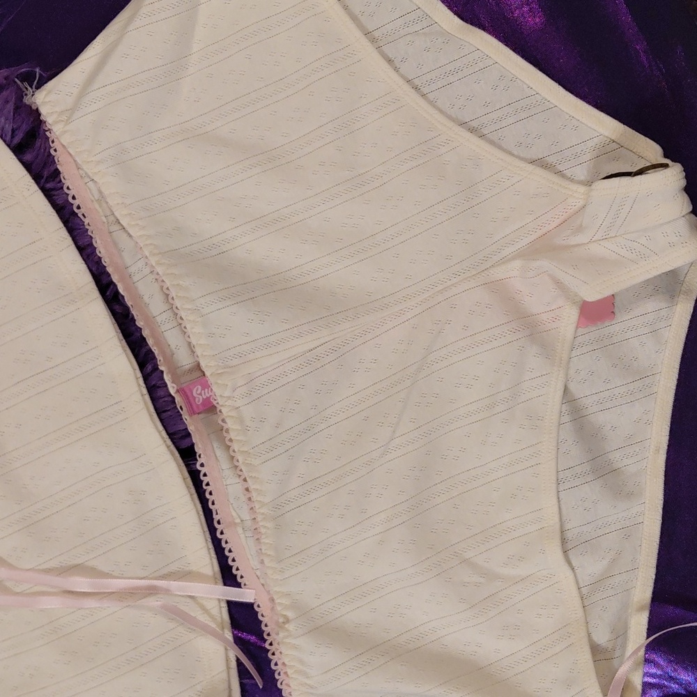 DOLLSKILL SUGAR THRILLZ 1X SHIRT/SHORTS LOUNGE SET - Picture 3 of 15
